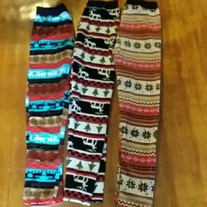 Fleece leggings